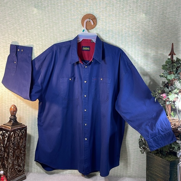 Specialty Collection Men’s Button Down Shirt (2X) - Picture 2 of 5